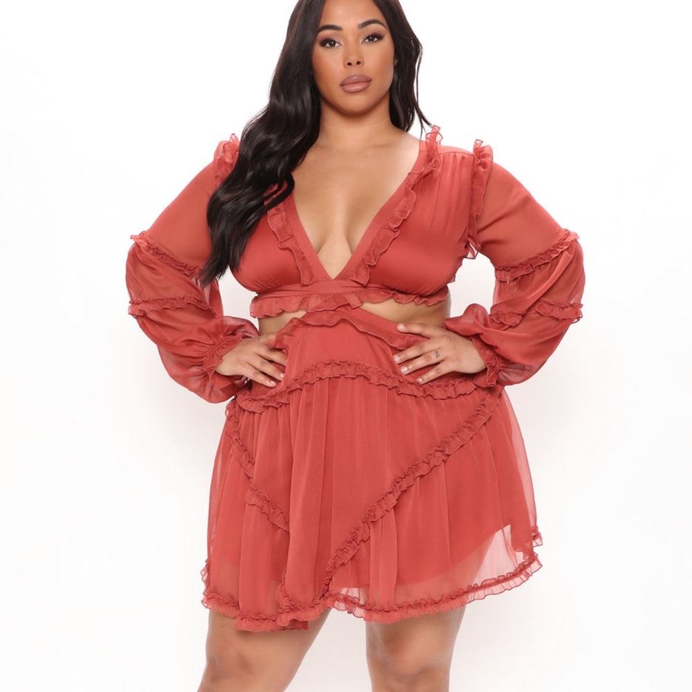 🌸Hailey Ruffle Mini Dress🌸